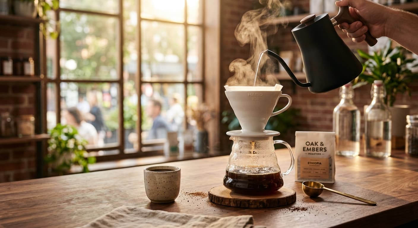 Pour-over coffee
